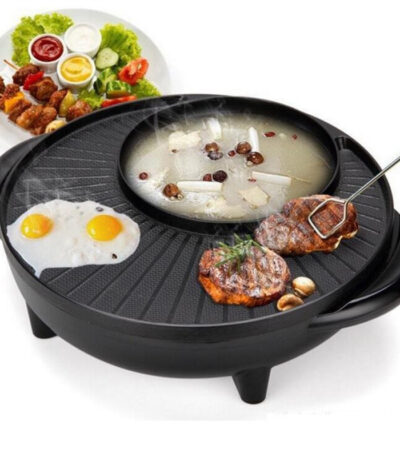 electric hot pot and grill